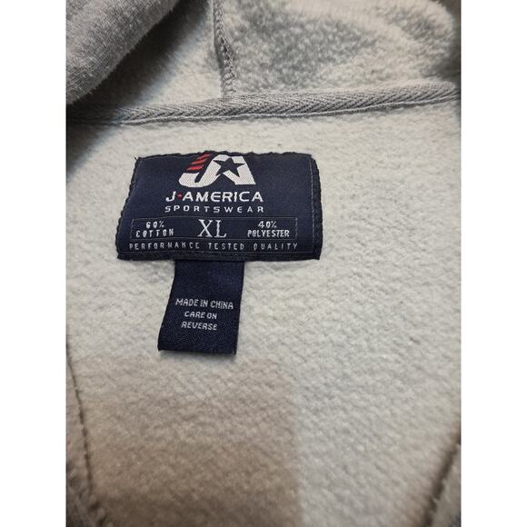 Southern Miss J. America Men's Size Xl Longsleeve Black Zippered Sweatshirt - Picture 5 of 5